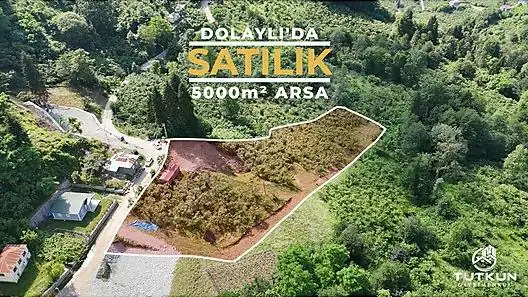 Dolaylı'da 4.985 m² eğimsiz arsa – Ortahisar, Trabzon